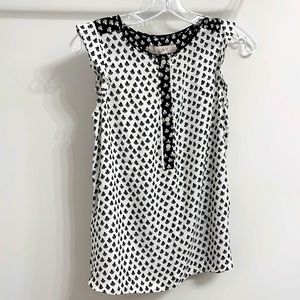 Loft flutter sleeve top